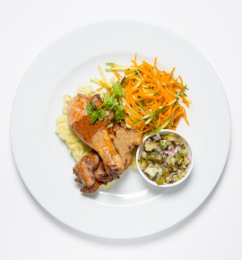 vištienos kulšelė su Wasabi koše